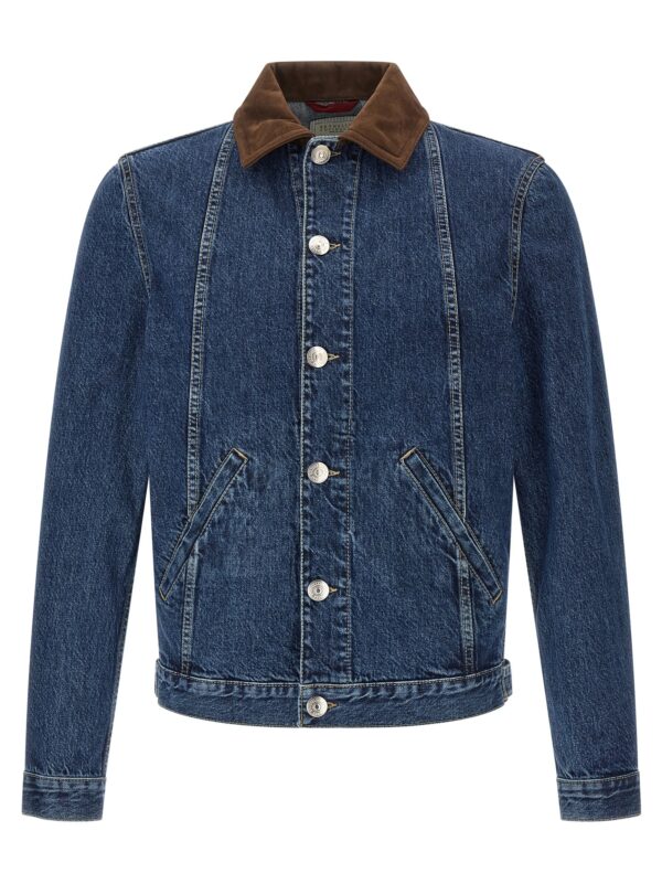 Blue Cotton Denim Jacket
