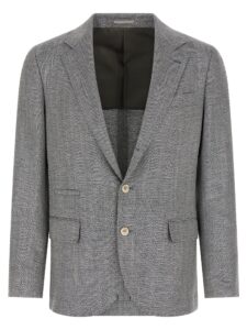 Gray Wool Blazer