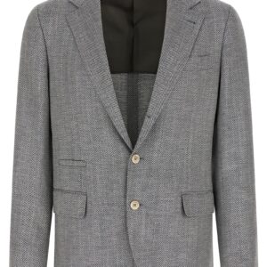Gray Wool Blazer