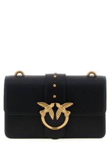 Black Calfskin Crossbody Bag