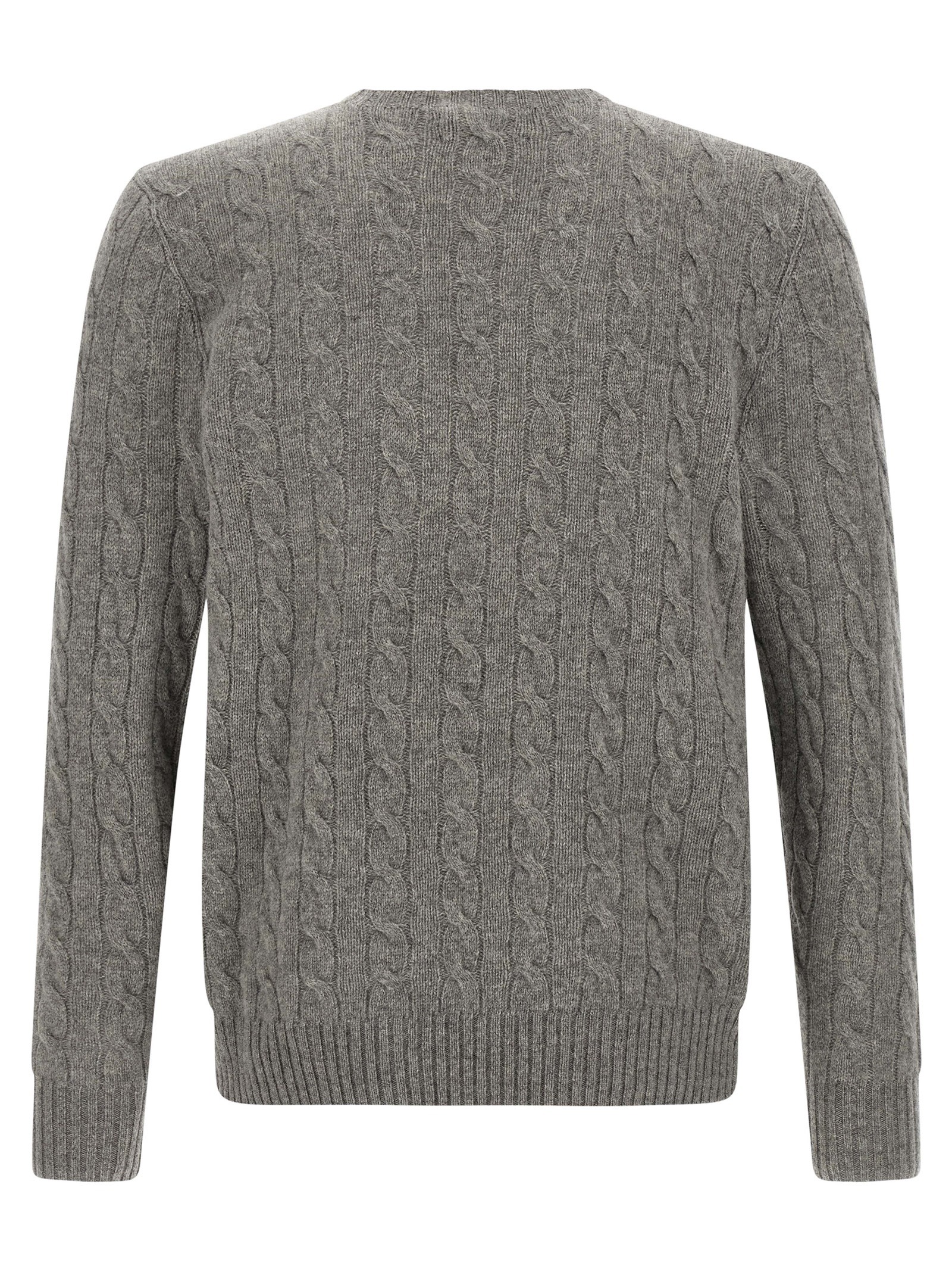 Gray Wool Cardigan