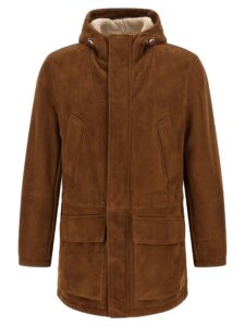 Brown Lamb Leather Leather Jacket