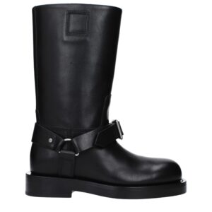 Black Leather Boots