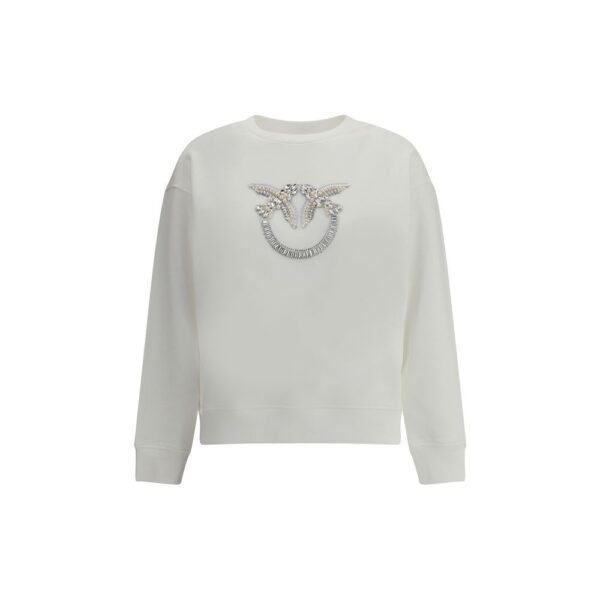 White Cotton Sweatshirt