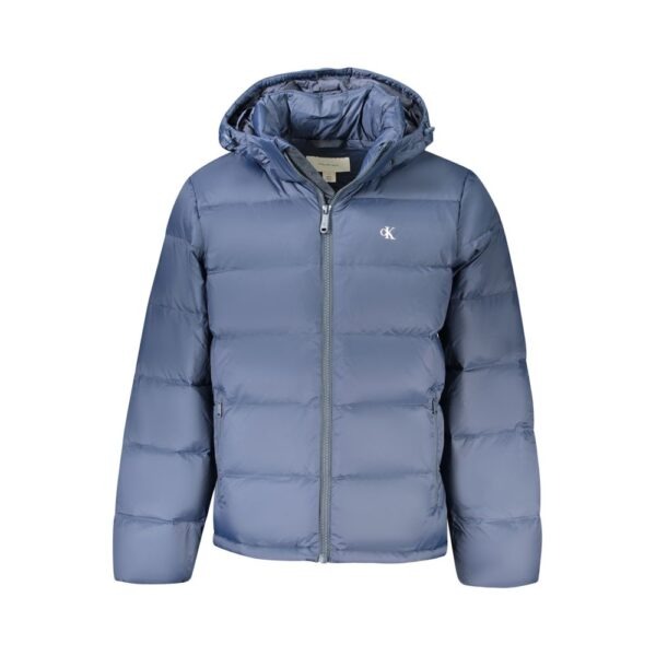 Blu Poliammide Men’s Jacket