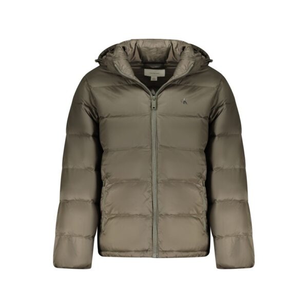 Marrone Poliammide Men’s Jacket