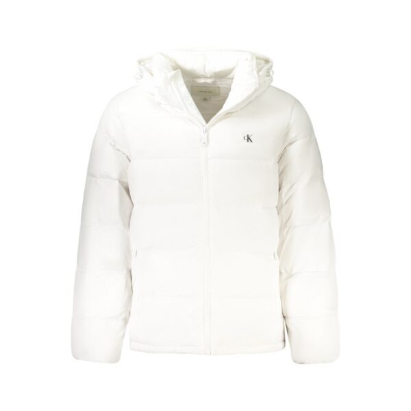 Bianco Poliammide Men’s Jacket