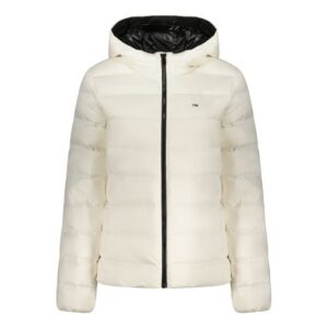 White Polyester Women’s Jacket