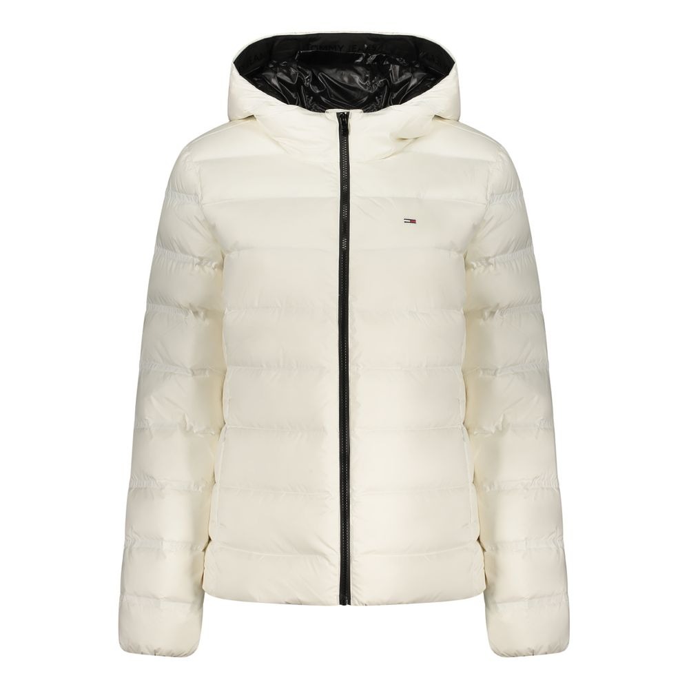 White Polyester Women’s Jacket