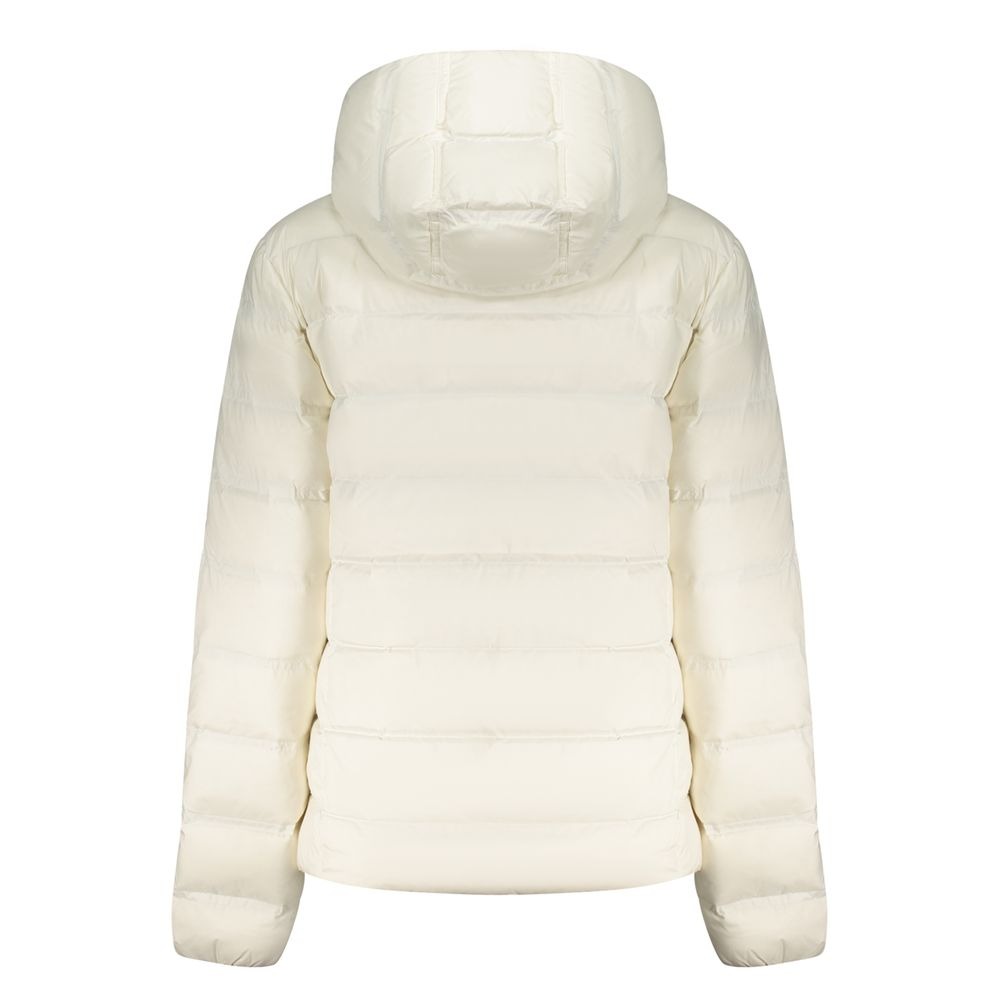 White Polyester Women’s Jacket