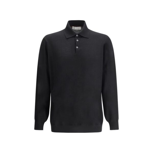 Black Cashmere Sweatshirt
