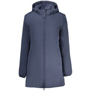 Blue Polyester Women’s Jacket