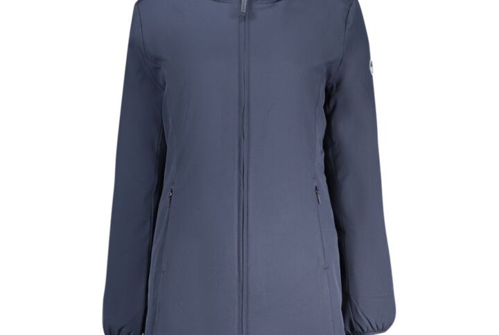 Blue Polyester Women’s Jacket | Jag Couture London – New York