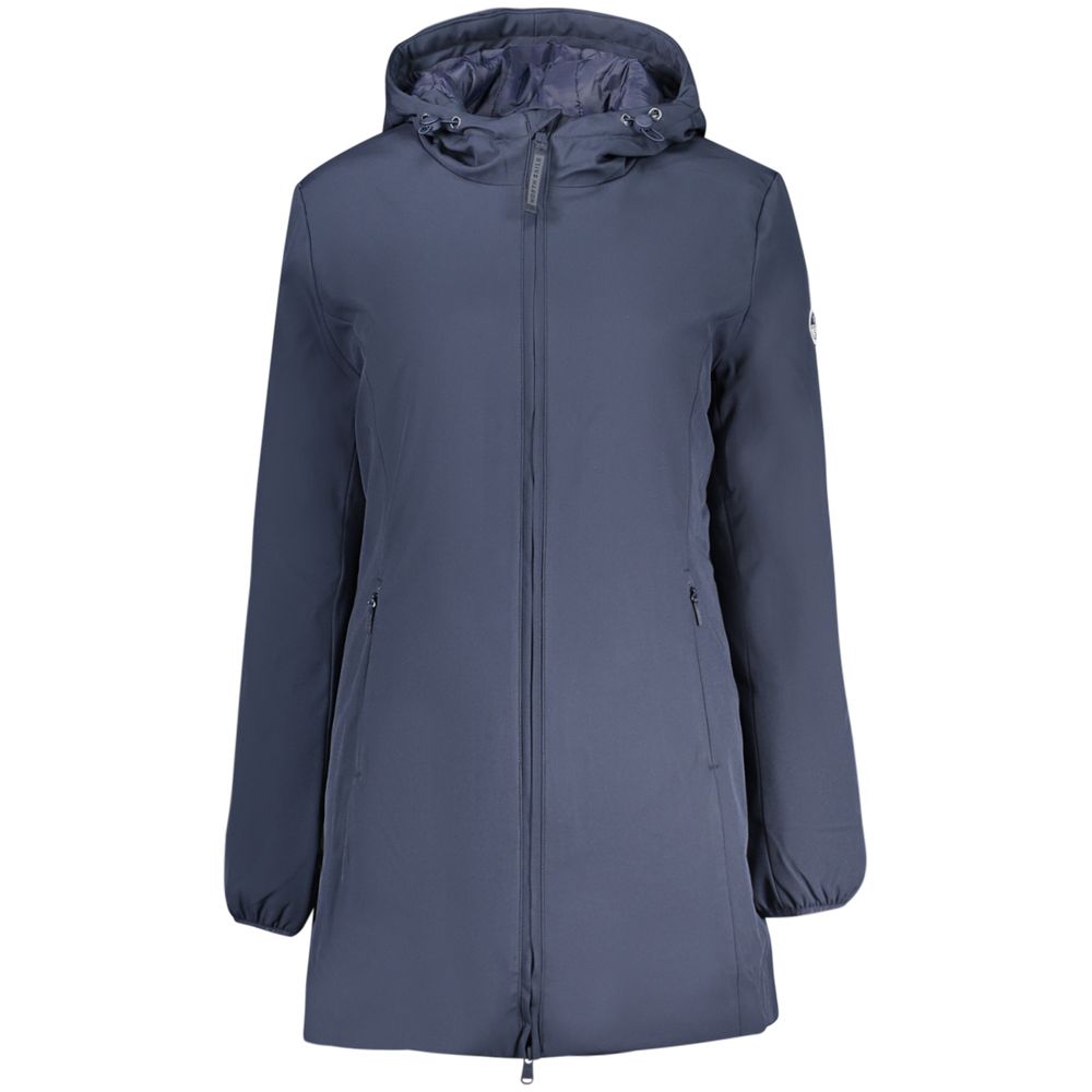 Blue Polyester Women’s Jacket