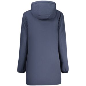 Blue Polyester Women’s Jacket