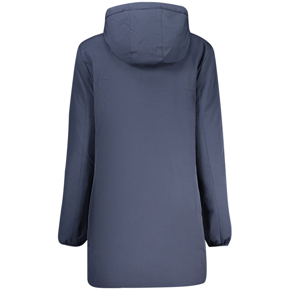 Blue Polyester Women’s Jacket
