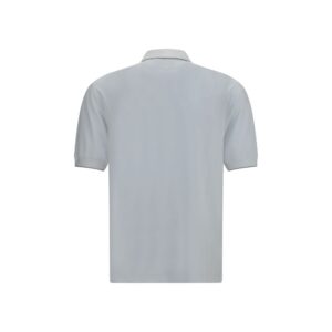 White Polyamide Polo Shirt