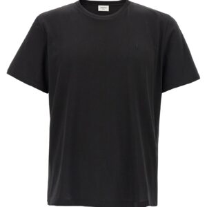 Black Cotton T Shirt