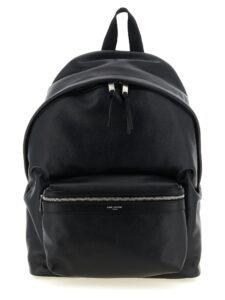 Black Calfskin Backpack