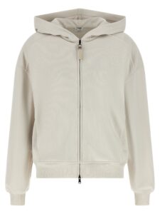 Beige Cotton Sweatshirt