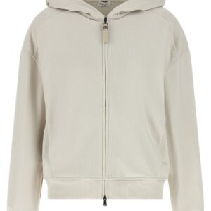 Beige Cotton Sweatshirt