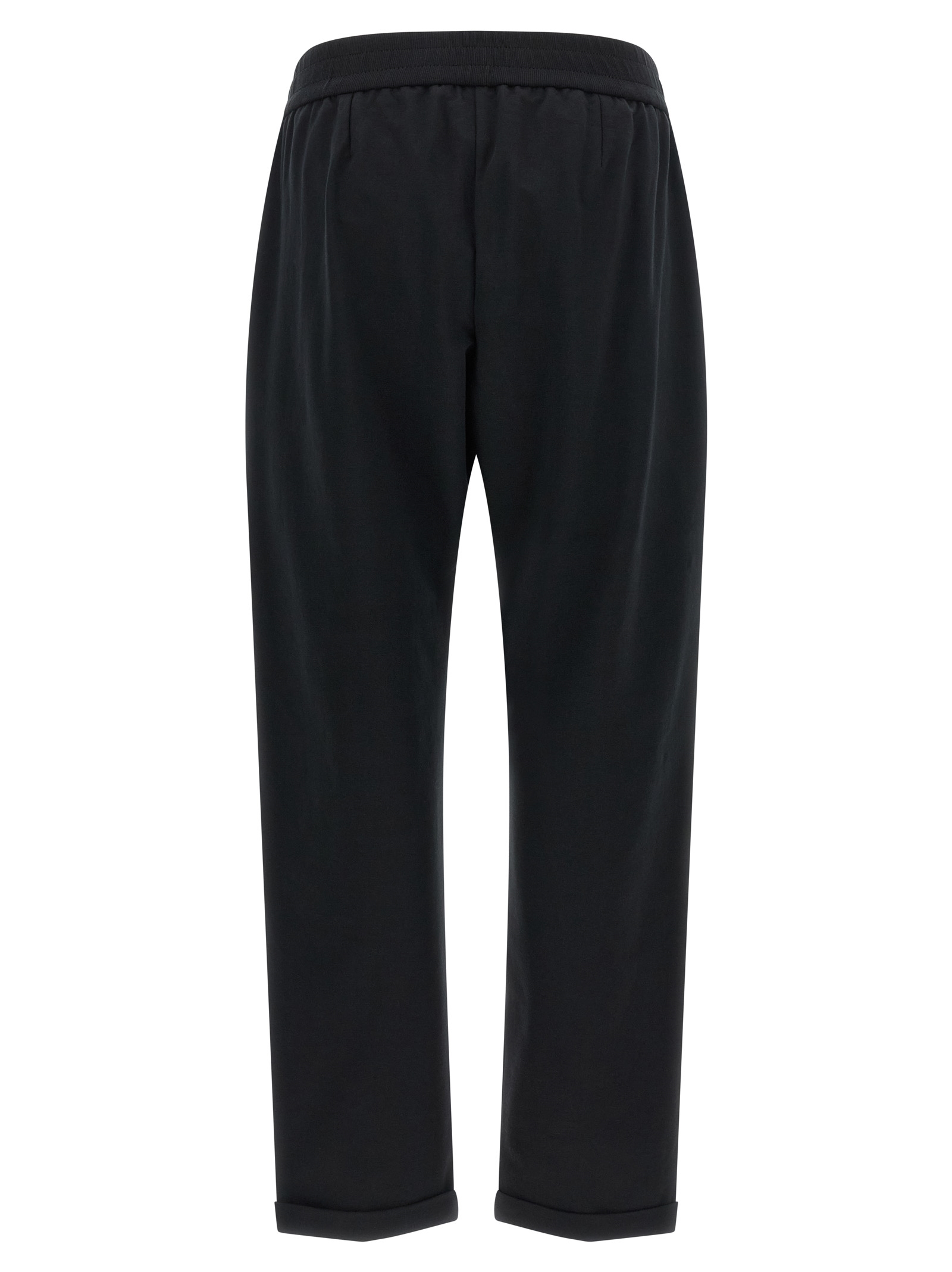 Black Cotton Joggers (Workout Pants)