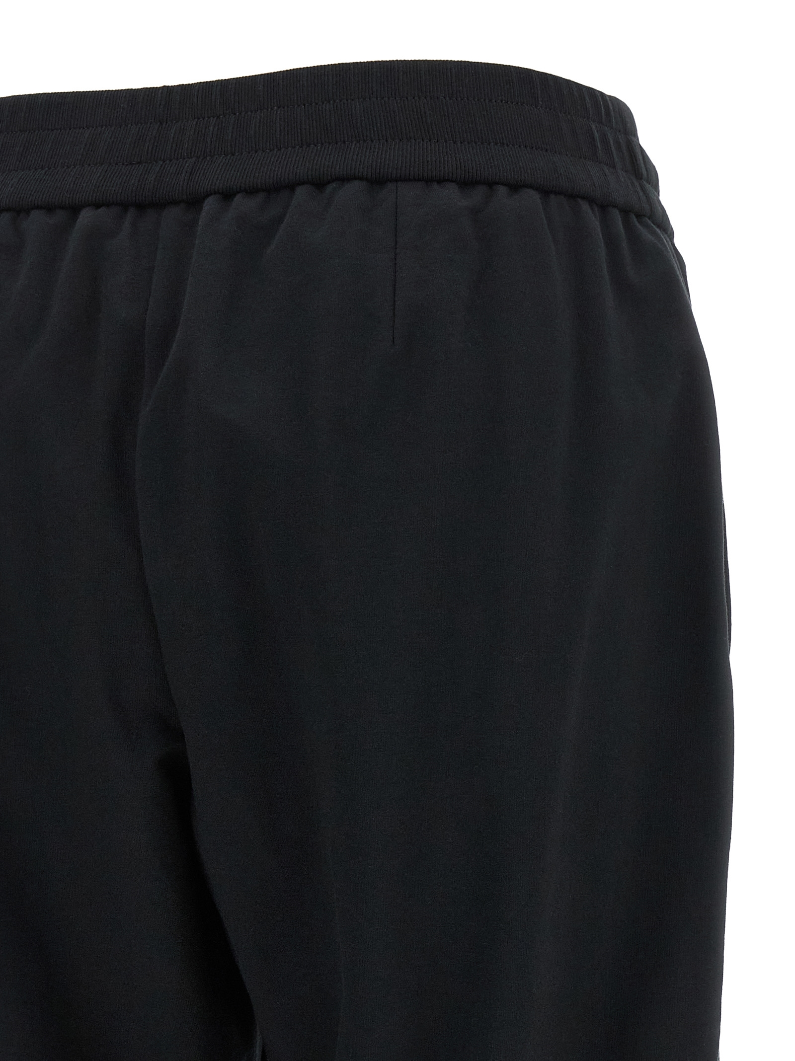 Black Cotton Joggers (Workout Pants)
