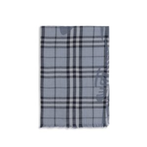 Blue Wool Oves Aries Foulard