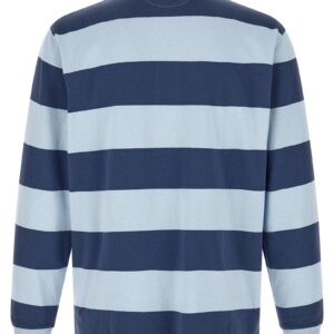 Blue Cotton Polo Shirt
