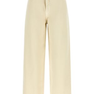 Beige Cotton Jeans Denim