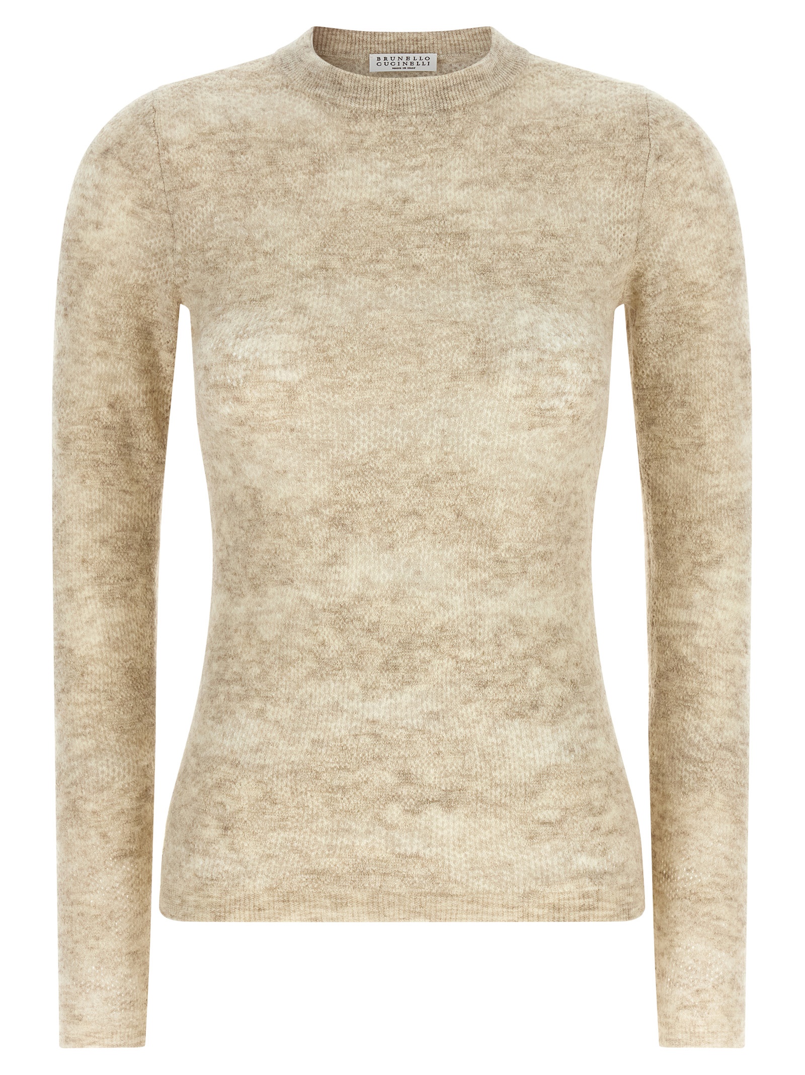 Beige Silk Cardigan