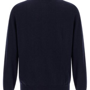 Blue Cashmere Polo Shirt