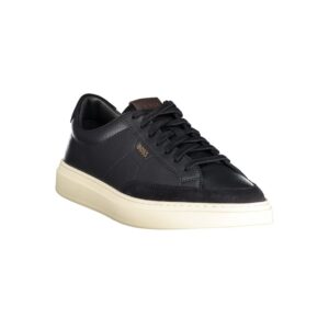 Blue Leather Men’s Sneakers