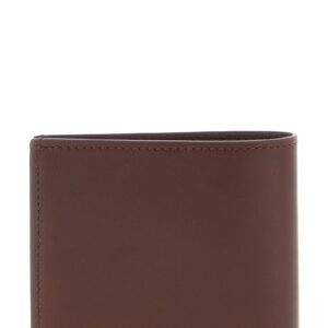 Brown Calfskin Leather Wallet