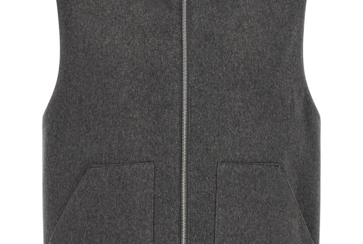Beige Cashmere Leather Jacket