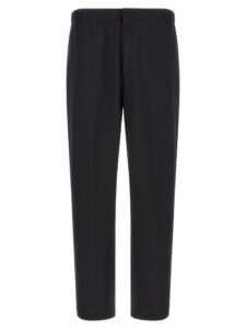 Black Virgin Wool Dress Pants