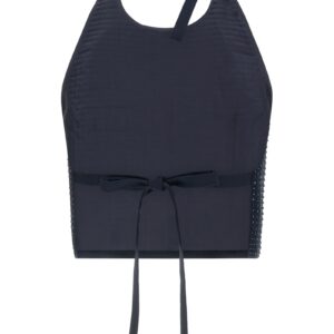 Blue Polyester Tank Tops