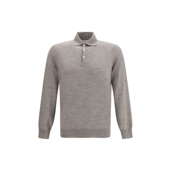 Gray Cashmere Sweatshirt