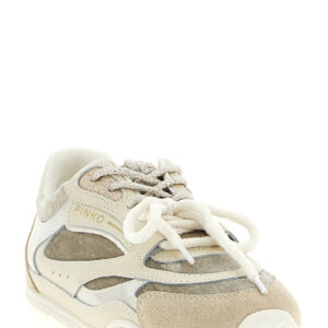 White Leather Low Top Sneakers
