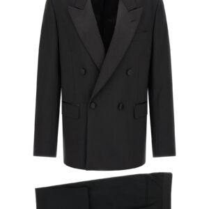 Black Virgin Wool Tuxedo