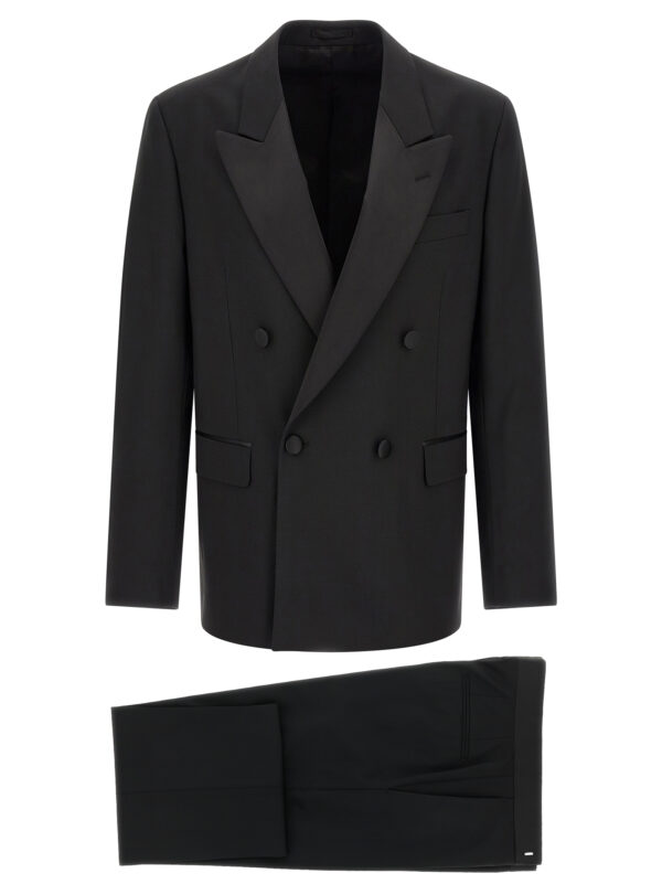 Black Virgin Wool Tuxedo