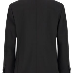 Black Virgin Wool Tuxedo