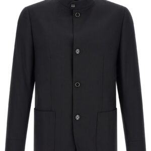 Black Virgin Wool Blazer