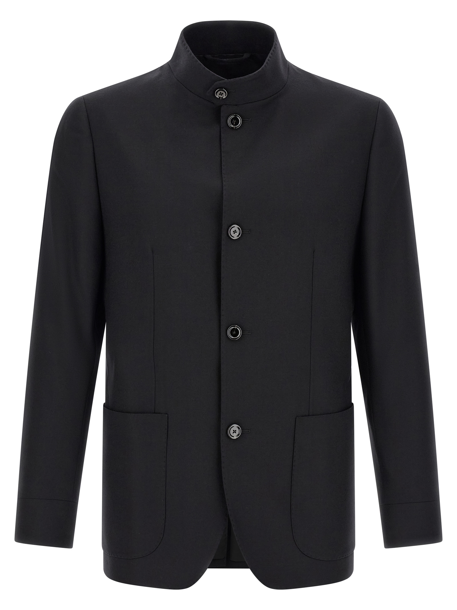 Black Virgin Wool Blazer