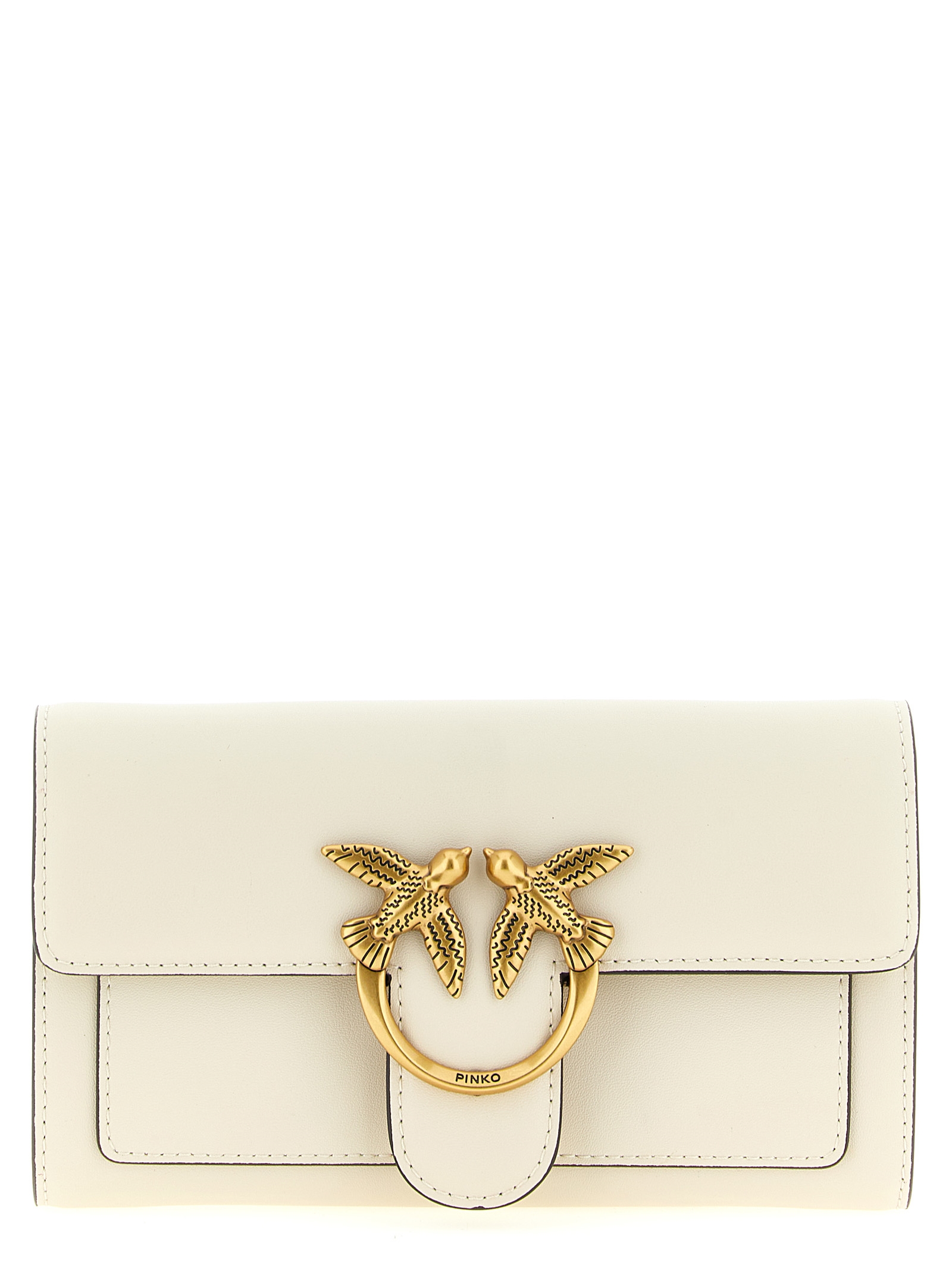 White Calfskin Cardholder