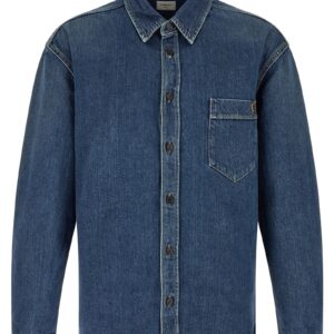 Blue Cotton Blouse