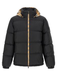 Black Polyester Parka