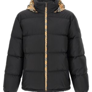 Black Polyester Parka