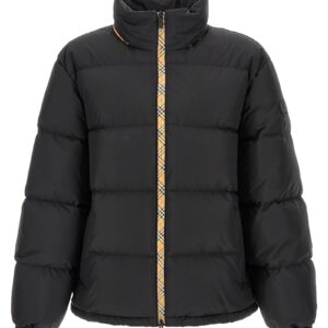 Black Polyester Parka