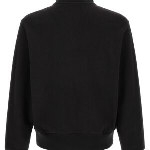 Black Cotton Sweatshirt